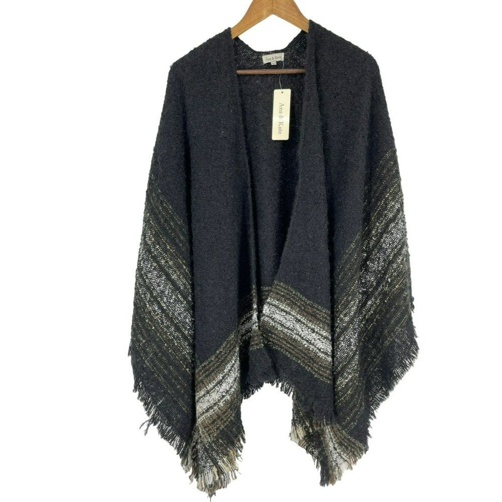 Ana & Kate Fringe Shawl Size One Size